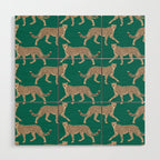 Walking Cheetahs 8 Wood Wall Art Gallery Image 1