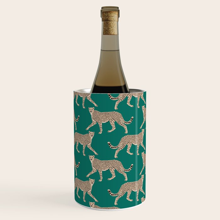 Walking Cheetahs 8 Wine Chiller Gallery Image 1