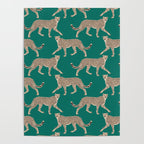 Walking Cheetahs 8 Poster Gallery Image 4