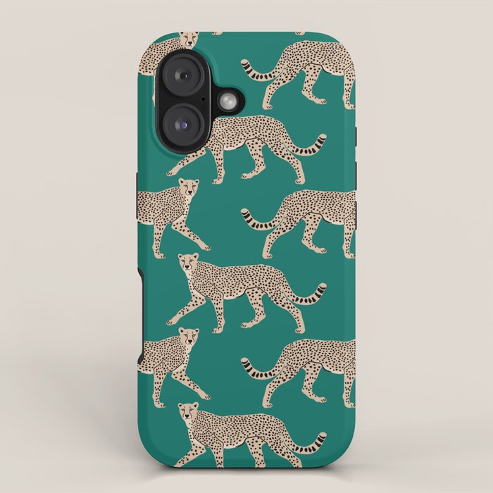 Walking Cheetahs 8 iPhone Case Gallery Image 1