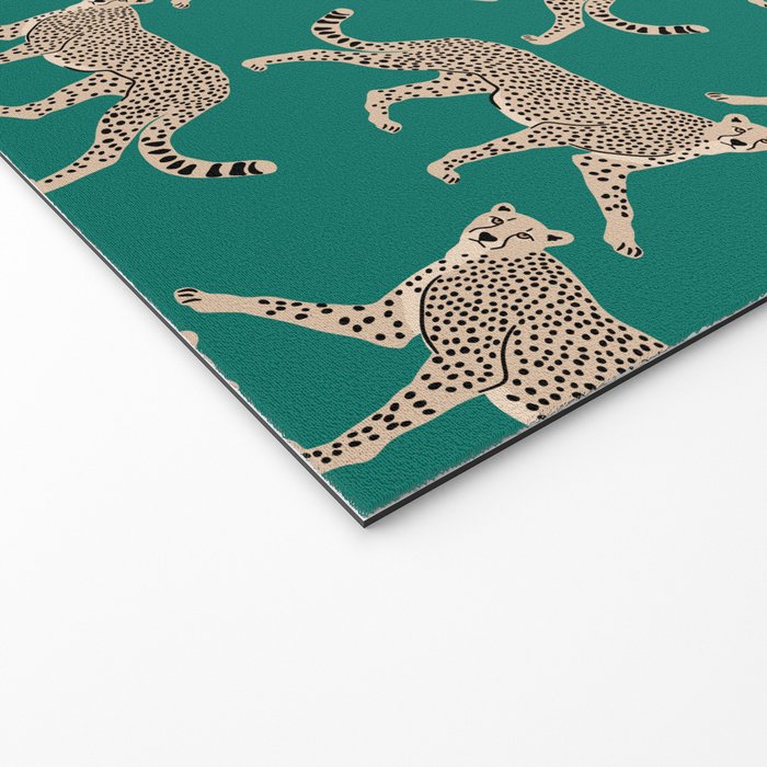 Walking Cheetahs 8 Welcome Mat Gallery Image 2