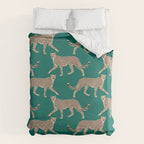 Walking Cheetahs 8 Duvet Cover Gallery Image 6