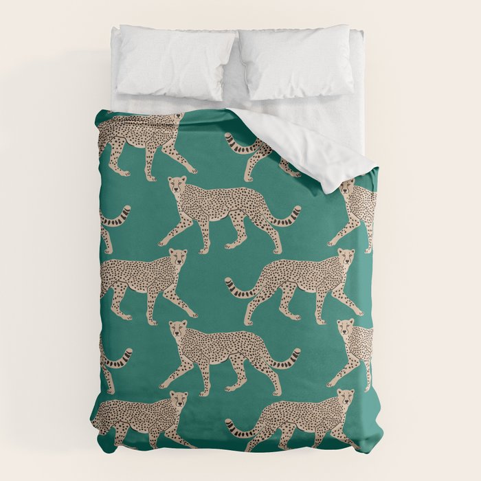 Walking Cheetahs 8 Duvet Cover Gallery Image 6