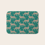 Walking Cheetahs 8 Bath Mat Gallery Image 1