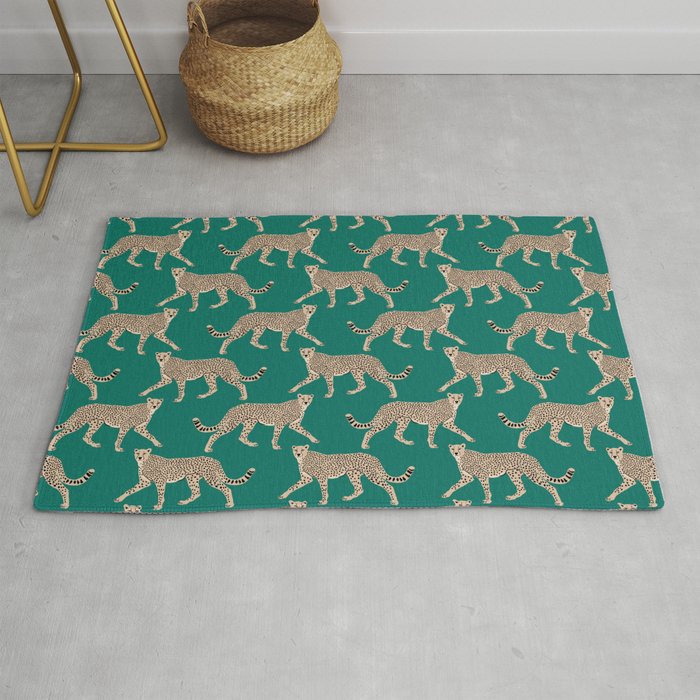 Walking Cheetahs 8 Rug Gallery Image 1