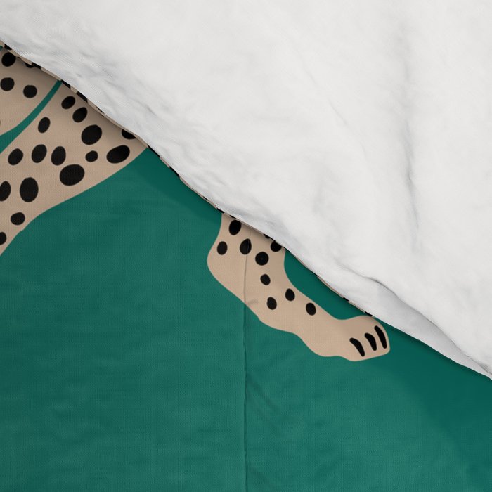 Walking Cheetahs 8 Comforter Gallery Image 4