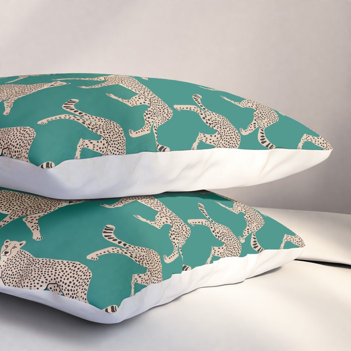 Walking Cheetahs 8 Pillow Sham Gallery Image 3