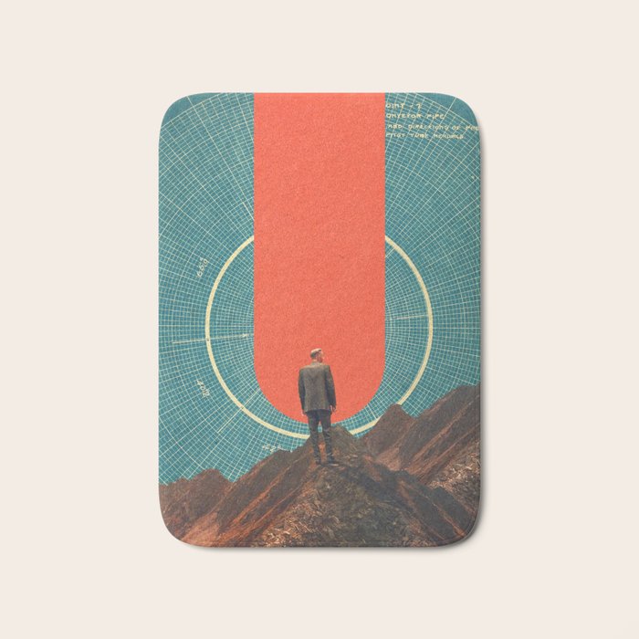 The only Compass is Observance Bath Mat Gallery Image 1