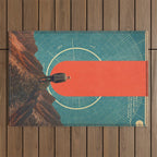 The only Compass is Observance Outdoor Rug Gallery Image 1