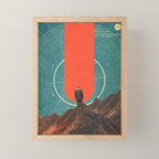 The only Compass is Observance Mini Art Print Gallery Image 1