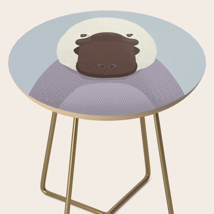 Whimsy Platypus, Animal Portrait Side Table Gallery Image 2