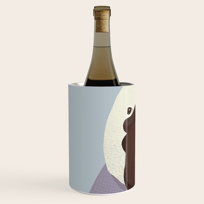 Whimsy Platypus, Animal Portrait Wine Chiller Gallery Image 2