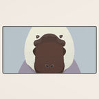 Whimsy Platypus, Animal Portrait Desk Mat Gallery Image 3