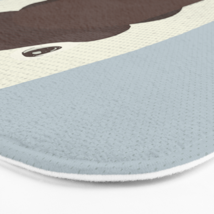 Whimsy Platypus, Animal Portrait Bath Mat Gallery Image 3