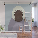 Whimsy Platypus, Animal Portrait Wall Mural Gallery Image 1