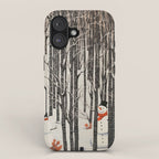 Secret Snowman Forest iPhone Case Gallery Image 1
