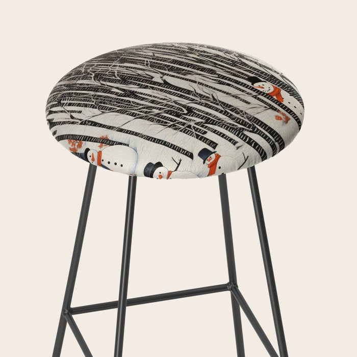 Secret Snowman Forest Stool Gallery Image 2