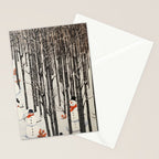 Secret Snowman Forest Stationery Card Gallery Image 2