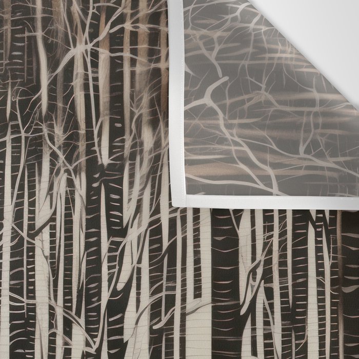 Secret Snowman Forest Wall Tapestry Gallery Image 3