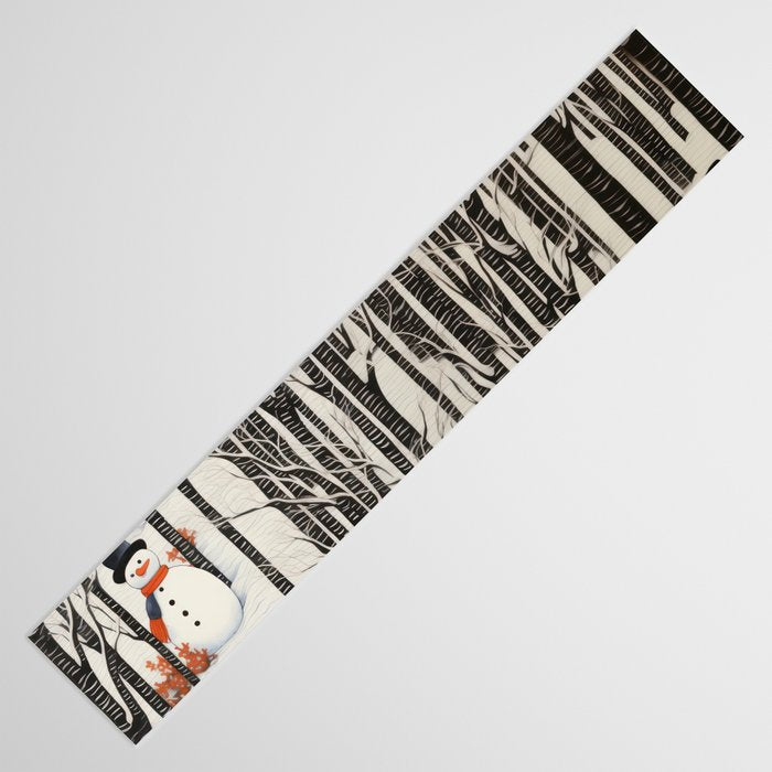 Secret Snowman Forest Table Runner Gallery Image 3