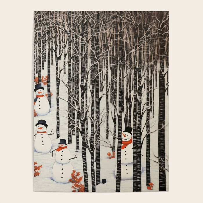 Secret Snowman Forest Poster Gallery Image 1