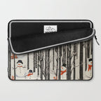 Secret Snowman Forest Laptop Sleeve Gallery Image 2