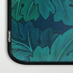 William Morris Acanthus Peacock Teal Vintage Pattern Laptop Sleeve Gallery Image 3