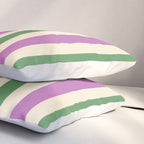 Handmade Bold Stripe Design Pillow Sham Gallery Image 3