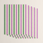 Handmade Bold Stripe Design Wrapping Paper Gallery Image 3