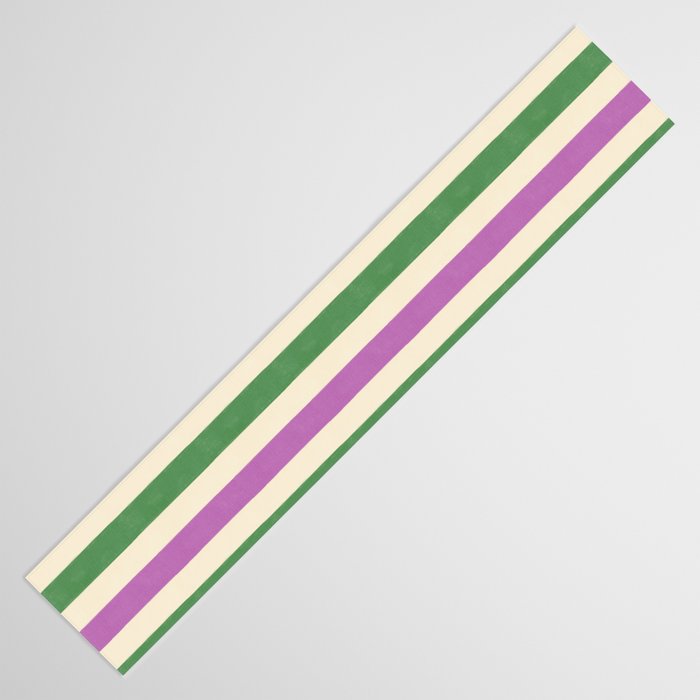 Handmade Bold Stripe Design Table Runner Gallery Image 3