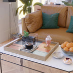 Mid Century Modern Retro Color Blocks 1 Serving Tray Gallery Image 2