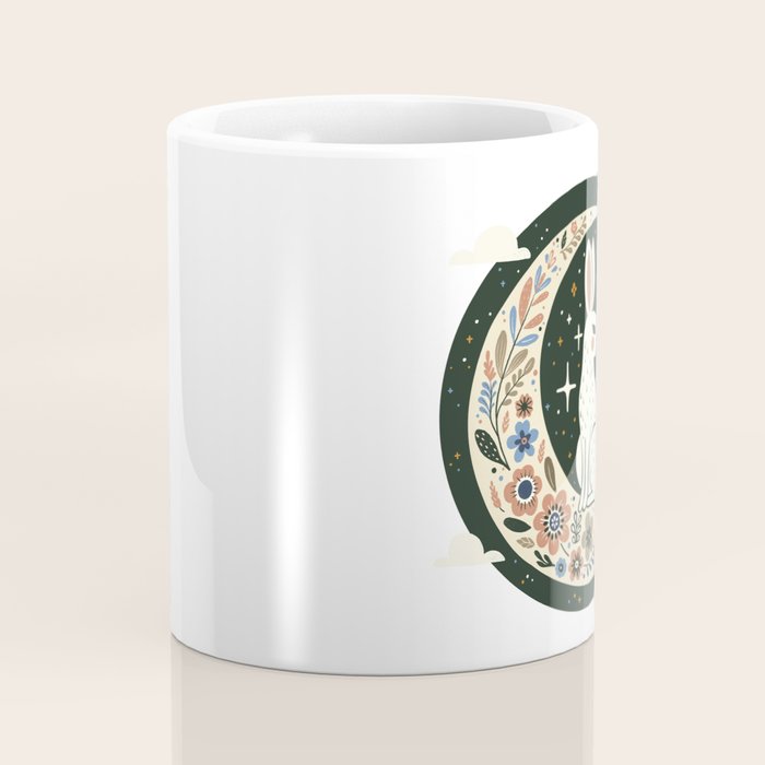 Rabbit on the moon  Coffee Mug Gallery Image 4
