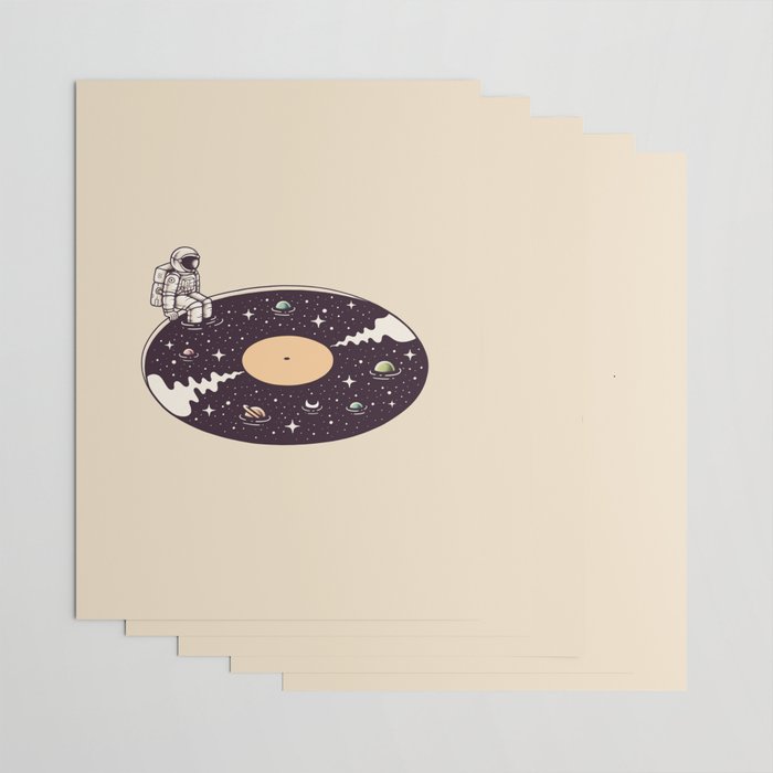 Cosmic Sound Wrapping Paper Gallery Image 3