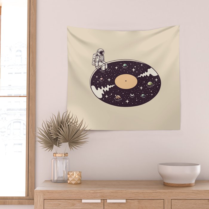 Cosmic Sound Wall Tapestry Gallery Image 2
