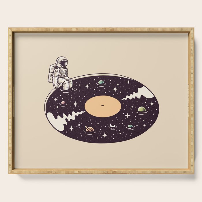 Cosmic Sound Serving Tray Gallery Image 1