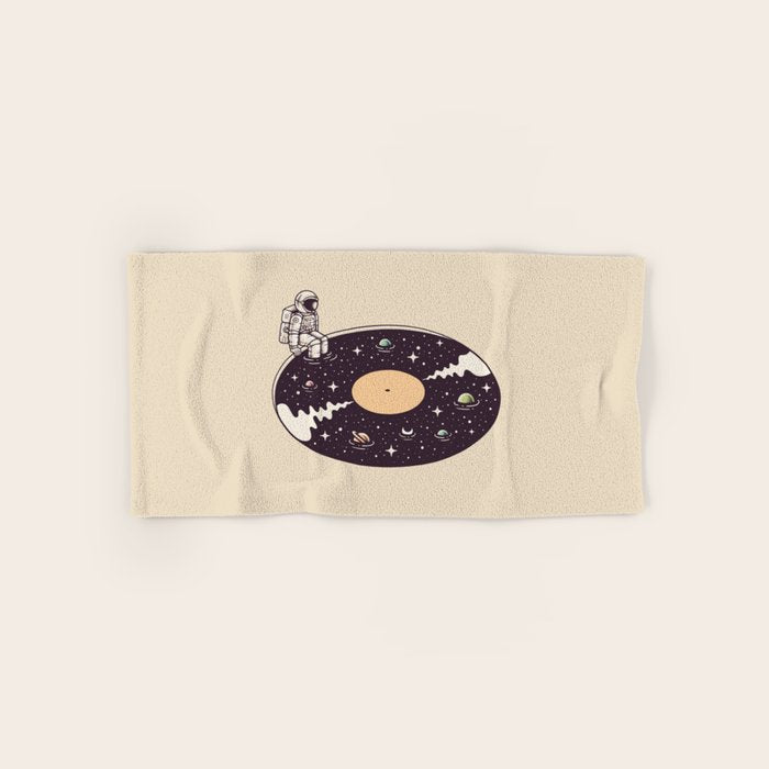 Cosmic Sound Bath Towel Gallery Image 1