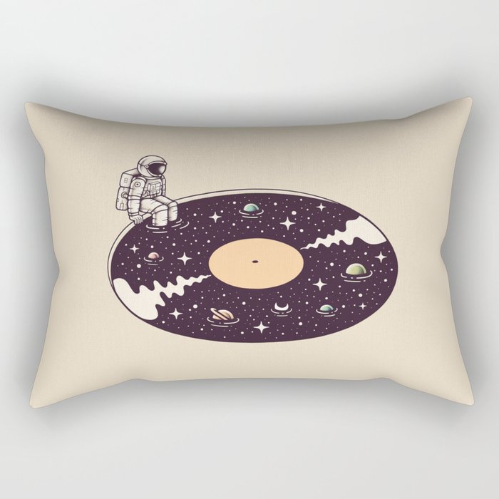 Cosmic Sound Rectangular Pillow Gallery Image 2