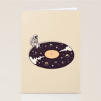 Cosmic Sound Stationery Card Gallery Image 2