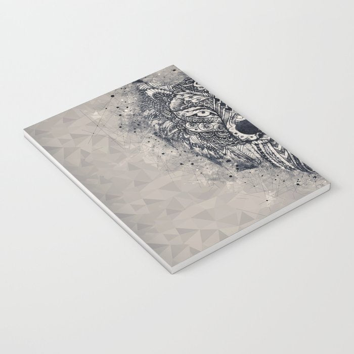 Native American Wolf Notebook Gallery Image 3