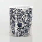 Native American Wolf Coffee Mug Gallery Image 4