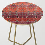 Traditional Oriental Moroccan Rug Design Side Table Gallery Image 2