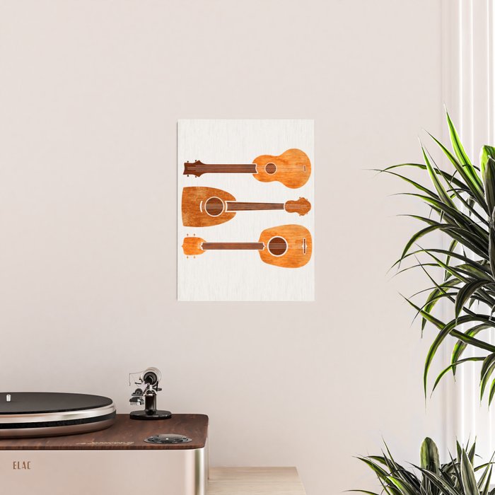 Hawaiian Ukuleles Poster Gallery Image 2
