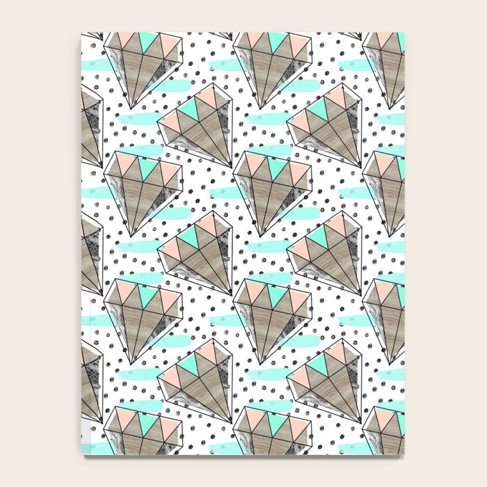 Colored diamonds and texture A Notebook Gallery Image 4