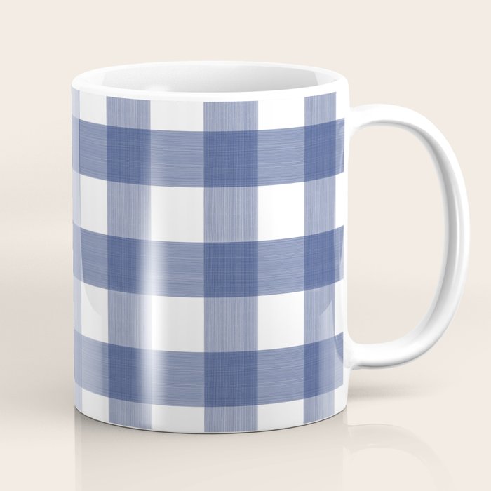 Blue Buffalo Check Coffee Mug Gallery Image 1