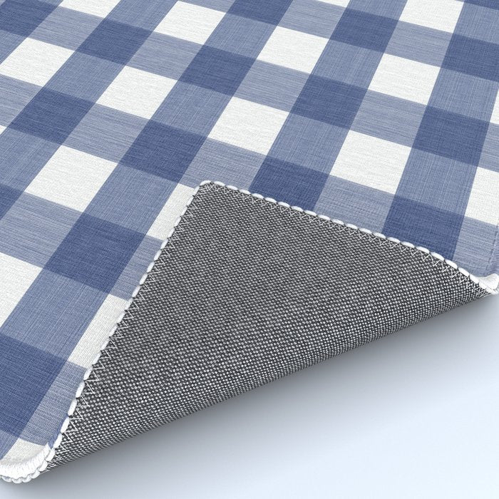 Blue Buffalo Check Rug Gallery Image 4