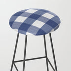 Blue Buffalo Check Stool Gallery Image 2