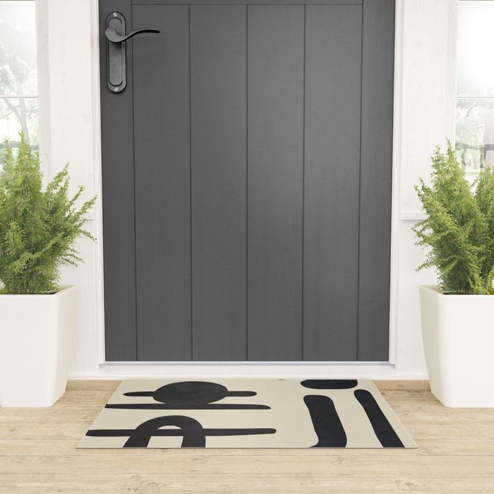 Abstract Colorful Setting 9 Welcome Mat Gallery Image 3