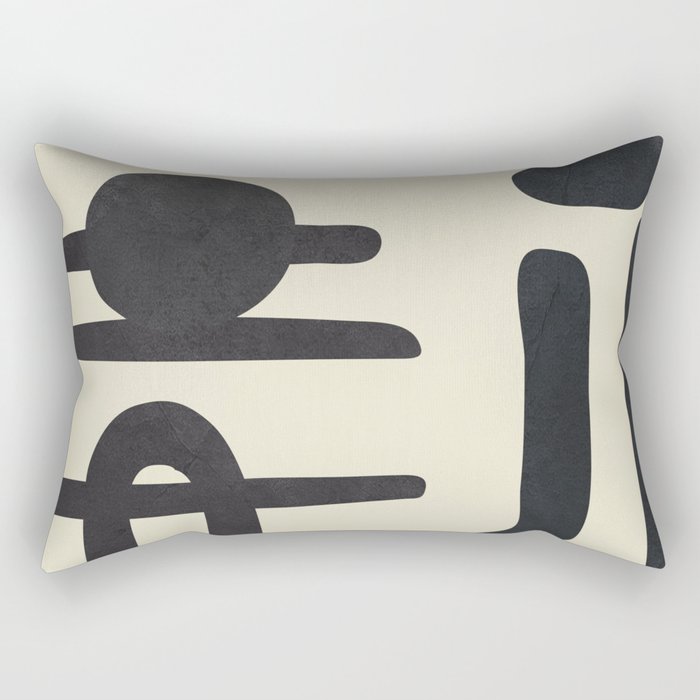 Abstract Colorful Setting 9 Rectangular Pillow Gallery Image 2