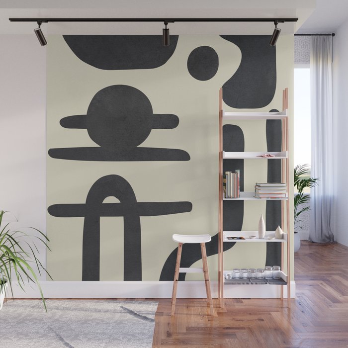 Abstract Colorful Setting 9 Wall Mural Gallery Image 1