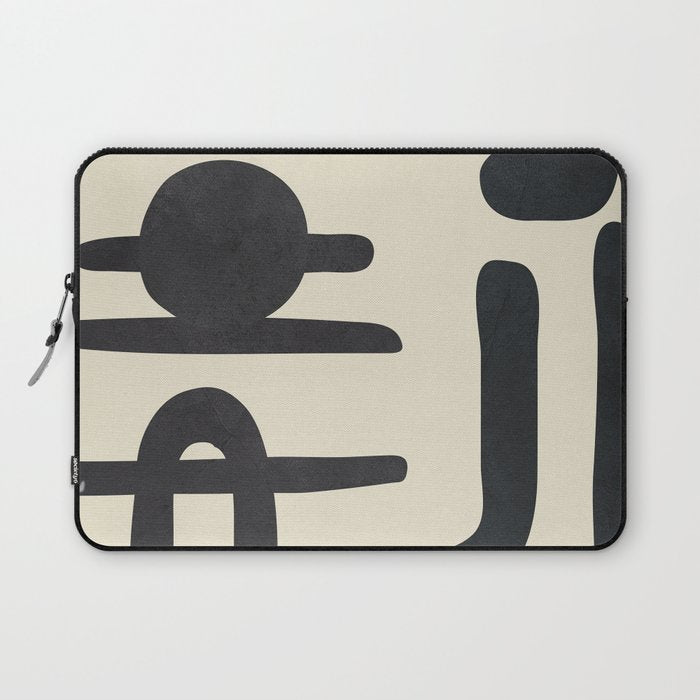 Abstract Colorful Setting 9 Laptop Sleeve Gallery Image 1